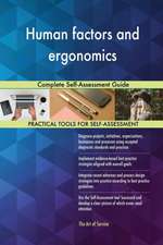 Human factors and ergonomics Complete Self-Assessment Guide