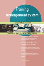 Training management system Standard Requirements