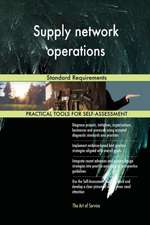 Supply network operations Standard Requirements