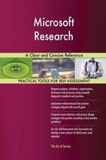 Microsoft Research A Clear and Concise Reference