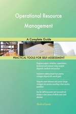 Operational Resource Management A Complete Guide