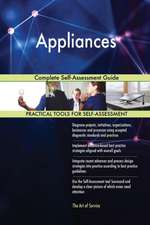 Appliances Complete Self-Assessment Guide