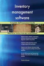 Inventory management software Complete Self-Assessment Guide