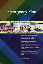 Emergency Plan Complete Self-Assessment Guide
