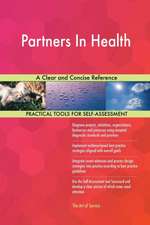 Partners In Health A Clear and Concise Reference