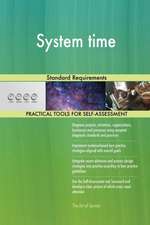 System time Standard Requirements