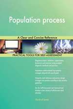 Population process A Clear and Concise Reference