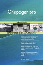 Onepager pro Third Edition
