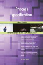 Process specification Third Edition