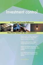 Investment control A Clear and Concise Reference