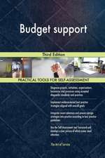 Budget support Third Edition