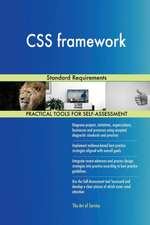 CSS framework Standard Requirements