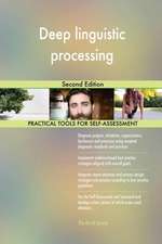 Deep linguistic processing Second Edition