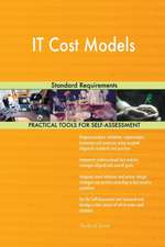 IT Cost Models Standard Requirements