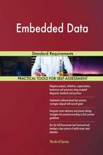 Embedded Data Standard Requirements