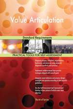 Value Articulation Standard Requirements