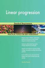 Linear progression Standard Requirements