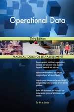 Operational Data Third Edition