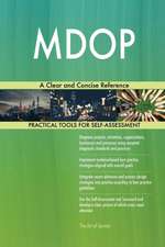 MDOP A Clear and Concise Reference