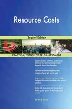 Resource Costs Second Edition