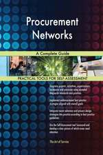 Procurement Networks A Complete Guide