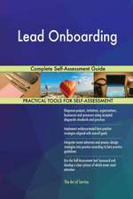 Lead Onboarding Complete Self-Assessment Guide