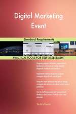 Digital Marketing Event Standard Requirements