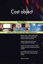 Cost object Third Edition