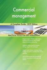 Commercial management A Complete Guide - 2019 Edition