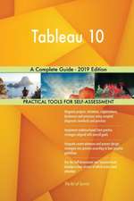 Tableau 10 A Complete Guide - 2019 Edition