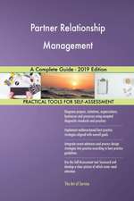 Partner Relationship Management A Complete Guide - 2019 Edition