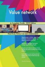 Value network A Complete Guide - 2019 Edition