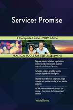 Services Promise A Complete Guide - 2019 Edition