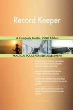 Record Keeper A Complete Guide - 2020 Edition