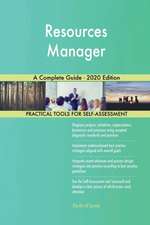 Resources Manager A Complete Guide - 2020 Edition