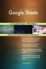 Google Sheets A Complete Guide - 2020 Edition