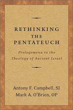 Rethinking the Pentateuch