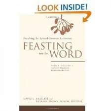 Feasting on the Word, Year B, 4-Volume Set