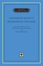 Biographical Writings