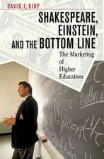 Shakespeare, Einstein and the Bottom Line – The Marketing of Higher Education