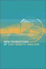 New Foundations of Cost–Benefit Analysis