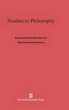 Studies in Philosophy