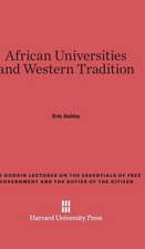 African Universities and Western Tradition