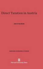 Direct Taxation in Austria