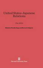 United States-Japanese Relations