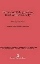 Economic Policymaking in a Conflict Society