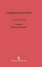 Complementarities