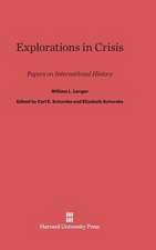 Explorations in Crisis