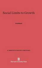 Social Limits to Growth