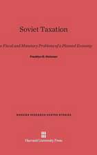 Soviet Taxation